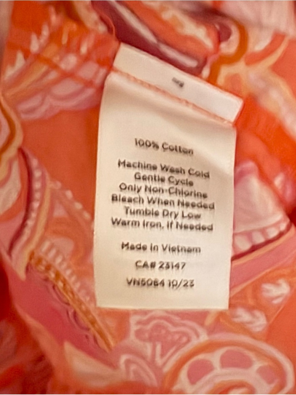 Talbots Vibrant Floral Shirt Dress - Picture 7 of 7